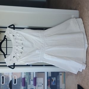 F21 Contemporary White Dress